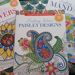 3pk Coloring books